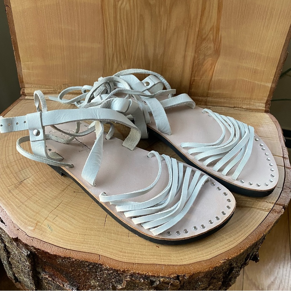 New Free People Willow Wrap sandals - Picture 2 of 5